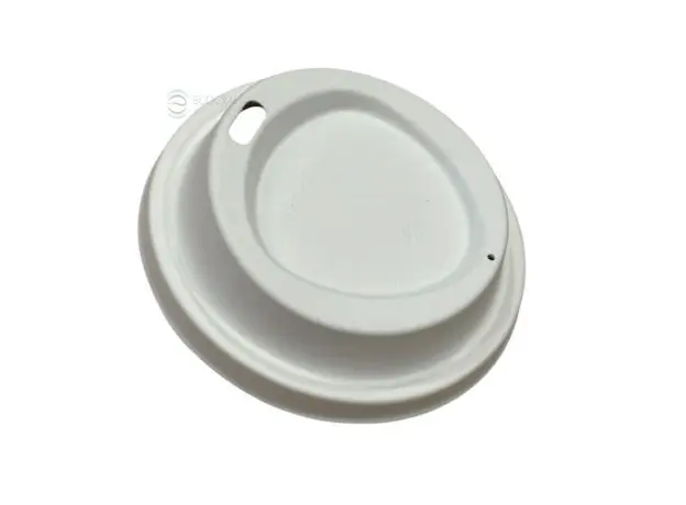 Καπάκια πιπίλας Λευκά από Ζαχαροκάλαμο 50τμχ - Καπάκια Ποτηριών στην Ecocraft