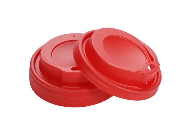Καπάκι Πιπίλα Κόκκινο για Χάρτινο Ποτήρι 100τμχ - Καπάκια Ποτηριών στην Ecocraft