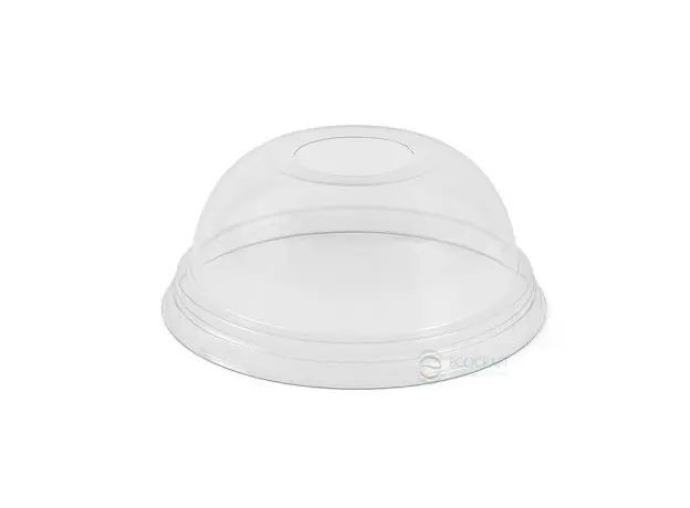 Καπάκι Μπομπέ για Πλαστικό Ποτήρι 300 & 400ml 100τμχ - Καπάκια Ποτηριών στην Ecocraft