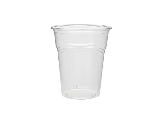 Clear Plastic Cup 0.4L 50pcs - Plastic Cups στην Ecocraft