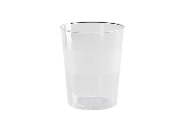 Κρυστάλ ποτήρι ποτού 250ml 10τμχ - Πλαστικά Ποτήρια  στην Ecocraft