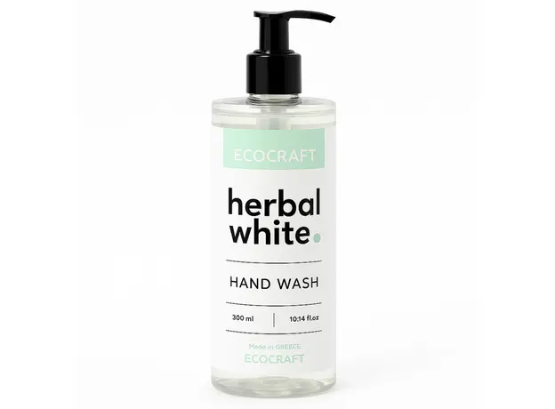 Υγρό Σαπούνι Χεριών 300ml με αντλία Herbal White - Είδη Ξενοδοχείου στην Ecocraft