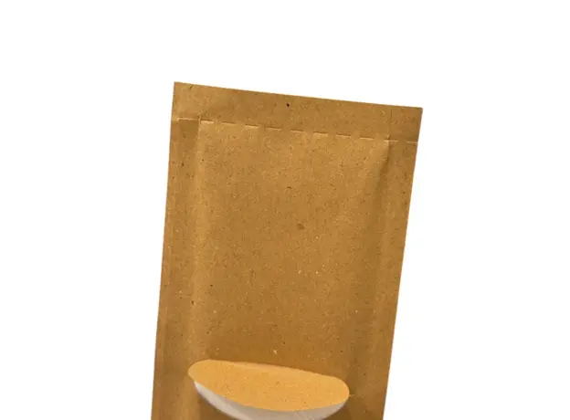 Χάρτινος Economy Kraft φάκελος για μαχαιροπίρουνα με λευκή χαρτοπετσέτα 250τεμ. - Χάρτινοι φάκελοι για μαχαιροπίρουνα στην Ecocraft