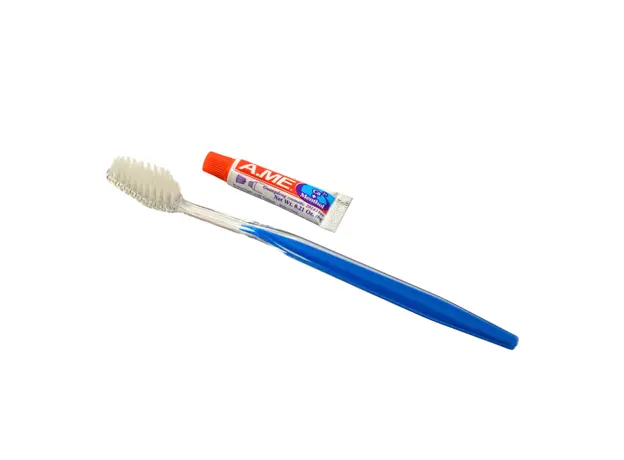 Toothpaste & Toothbrush Set in Paper Box - Hotel Amenities στην Ecocraft