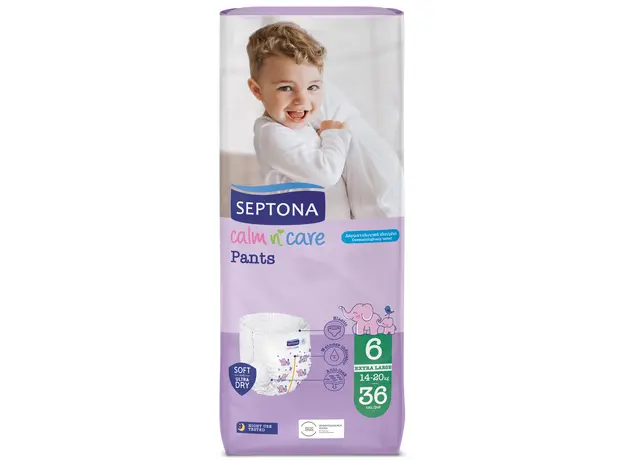SEPTONA Πάνες-βρακάκι Νο6 Extra Large (14-20kg) 36τεμ. - Είδη Ατομικής Προστασίας & Υγιεινής στην Ecocraft