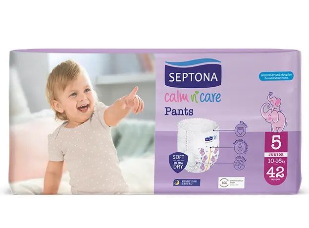 SEPTONA Baby Pants No5 Junior (10-16kg) 42pcs - Personal Hygiene & Protection Supplies στην Ecocraft