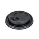 Καπάκι Πιπίλα Μαύρο με καπάκι flip για Χάρτινο Ποτήρι 12-16οz 100τμχ - Καπάκια Ποτηριών στην Ecocraft