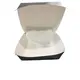 Χάρτινο κουτί burger Μάυρο 13x13x7,5cm - Κουτιά Φαγητού στην Ecocraft