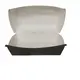 Χάρτινο κουτί μερίδας Μαύρο Regular 17,5x9x8cm - Κουτιά Φαγητού στην Ecocraft