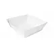 Βάση κουτιού λευκή 750ml (13x13x5cm) - Κουτιά Φαγητού στην Ecocraft