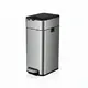 Stainless Steel Pedal Bin with Butterfly Lid 20lt - Toiler Trash Can and Toilet Brush  στην Ecocraft