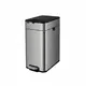 Stainless Steel Pedal Bin with Butterfly Lid 30lt - Toiler Trash Can and Toilet Brush  στην Ecocraft