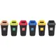 Plastic waste bin 90 L, round in 6 colors - Trash Cans & Recycling Bins στην Ecocraft