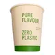 Ποτήρι Χάρτινο Διπλότοιχο Plastic Free 8oz (235ml) -25τεμ "Pure Flavor Design" - Χάρτινα Ποτήρια στην Ecocraft