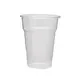 Clear Plastic Cup 0.4L 50pcs - Plastic Cups στην Ecocraft
