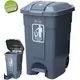 Plastic RAM Trash Can with Pedal 70L - Trash Cans & Recycling Bins στην Ecocraft