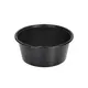 Μαύρο Στρογγυλό Δοχείο Μικροκυμάτων R24F 750ml 100τμχ - Σκεύη για Φούρνο Μικροκυμάτων στην Ecocraft