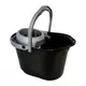 Μαύρος κουβάς οικιακός οβάλ με στίφτη 15Lt - Κουβάδες Σφουγγαρίσματος στην Ecocraft