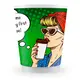 Ποτήρι Χάρτινο διπλού τοιχώματος "Pin up" 8oz (235ml) -18τμχ - Χάρτινα Ποτήρια στην Ecocraft