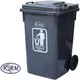 Κάδος Επαγγελματικός Ram 360L - Κάδοι Απορριμμάτων & Ανακύκλωσης στην Ecocraft