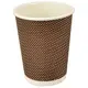 Χάρτινο Ποτήρι "RIPPLE" Χρυσό Πλεκτό 8oz(235ml) -25τεμ - Χάρτινα Ποτήρια στην Ecocraft