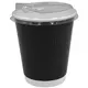 Standard PET LID for Cold drinks and Paper Cups 12-16oz 100pcs - Cup Lids στην Ecocraft