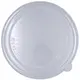 PET lid for sugarcane salad bowls Round BW30-125pcs - Biodegradable Sugar Cane Containers  στην Ecocraft