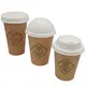 Ποτήρι Χάρτινο "Kraft" Μονότοιχο Plastic Free 8oz (235ml) -50τεμ - Χάρτινα Ποτήρια στην Ecocraft