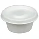 Sugar Cane Dressing Cup 2oz(70ml) with Lid 50pcs - Biodegradable Sugar Cane Containers  στην Ecocraft