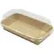 Σκεύος για Sushi Νο4 Kraft με καπάκι (16x9x2,4cm) 50ΤΕΜ - Συσκευασία για Sushi στην Ecocraft