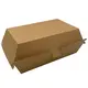 Kraft Microwelle Paper Double Burger Box 21x12x9,1cm - Food Boxes στην Ecocraft