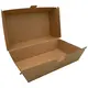 Kraft Microwelle Paper Double Burger Box 21x12x9,1cm - Food Boxes στην Ecocraft