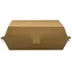 Kraft Microwelle Paper Double Burger Box 21x12x9,1cm - Food Boxes στην Ecocraft