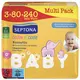 SEPTONA Μωρομάντηλα CALM N' CARE Χαμομήλι 3X80τεμ Multipack - Είδη Ατομικής Προστασίας & Υγιεινής στην Ecocraft