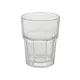 Classic transparent glass 250ml multi-purpose polycarbonate - Plastic Cups στην Ecocraft