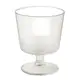 Κρυστάλ ποτήρι κρασιού με πόδι 180ml 10τμχ - Πλαστικά Ποτήρια  στην Ecocraft