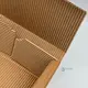 Kraft Corrugated Waveform Paper Food Box 22Χ13Χ8.3cm - Food Boxes στην Ecocraft