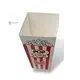 Κουτί Pop Corn Λευκό-Κόκκινο 1.6Lt (70x70-90x190) - Κουτιά Φαγητού στην Ecocraft