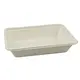 Biodegradable cane container Rectangle 500ml 18x12.8x4 - 125pcs - Biodegradable Sugar Cane Containers  στην Ecocraft