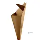 Χάρτινη θήκη Cone Kraft με θέση για σως 9x16.2x22.5cm - Κουτιά Φαγητού στην Ecocraft