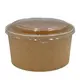 Craft Paper Salad Bowl Tall 1000ml with Pet Lid 50pcs - Salad Bowls στην Ecocraft